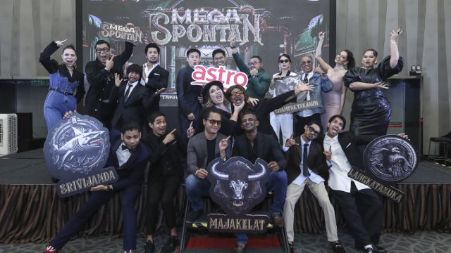 permainan lawak spontan kembali! ‘mega spontan’ bakal diterajui oleh pelbagai gabungan peserta