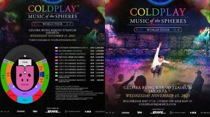 lelaki ini sanggup jual peti sejuk demi beli tiket konsert coldplay paling mahal