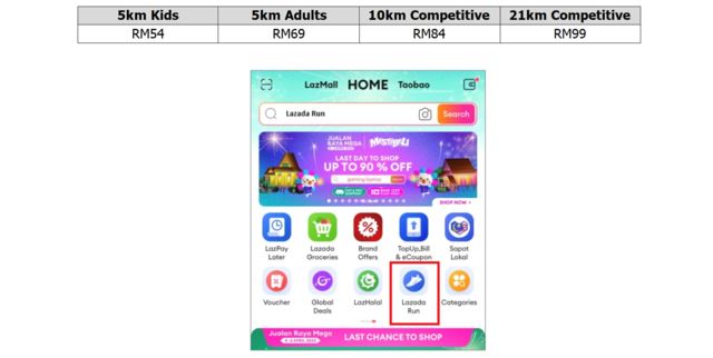 bersiap sedia untuk acara larian julung kali   lazada run pada 16 julai 2023