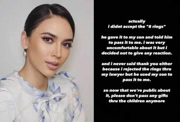 diana danielle tolak cincin pemberian farid kamil