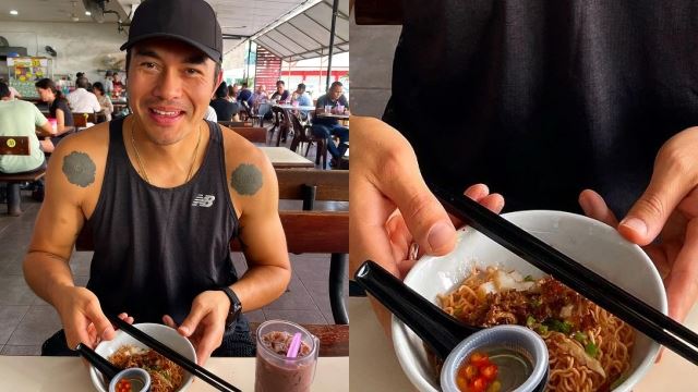 henry golding teringin mee kolo, santai balik kampung