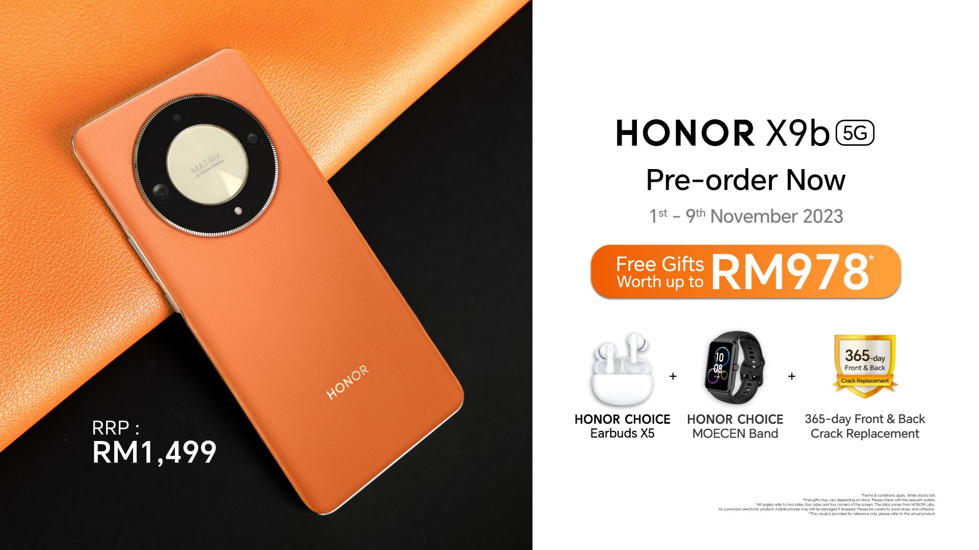 HONOR X9b pre order