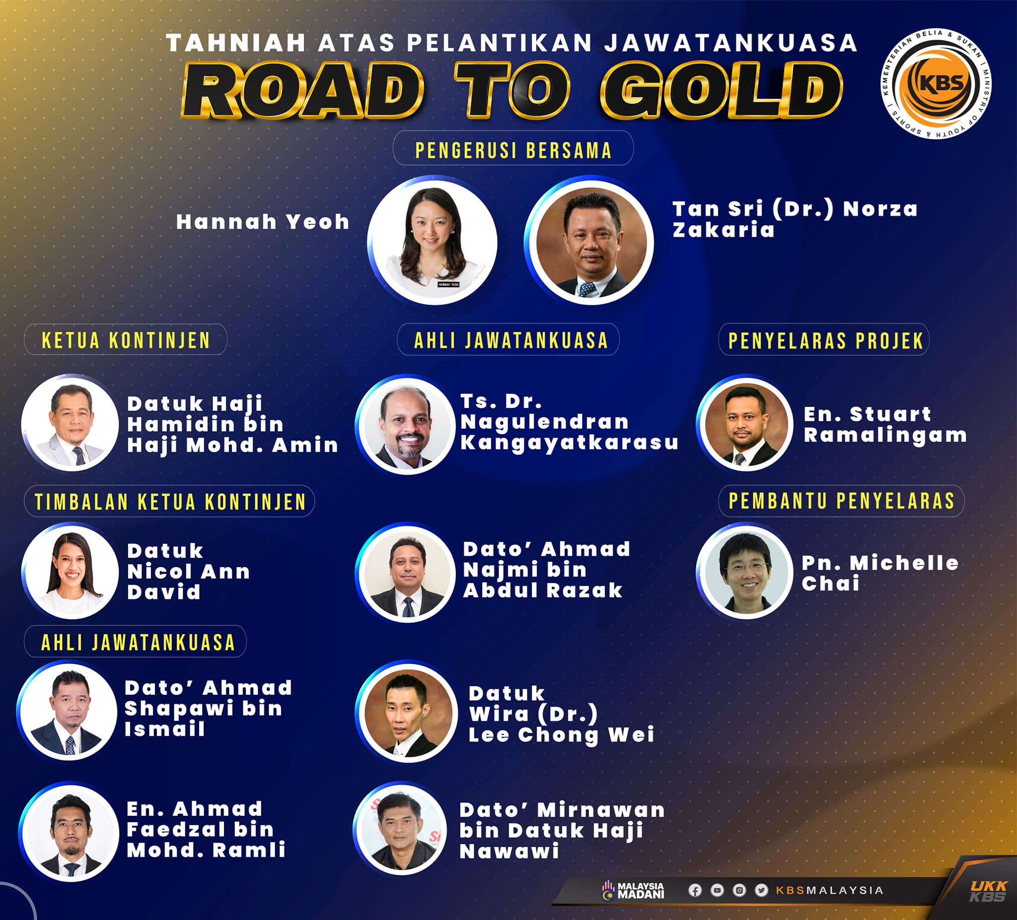 Road to Gold committee
