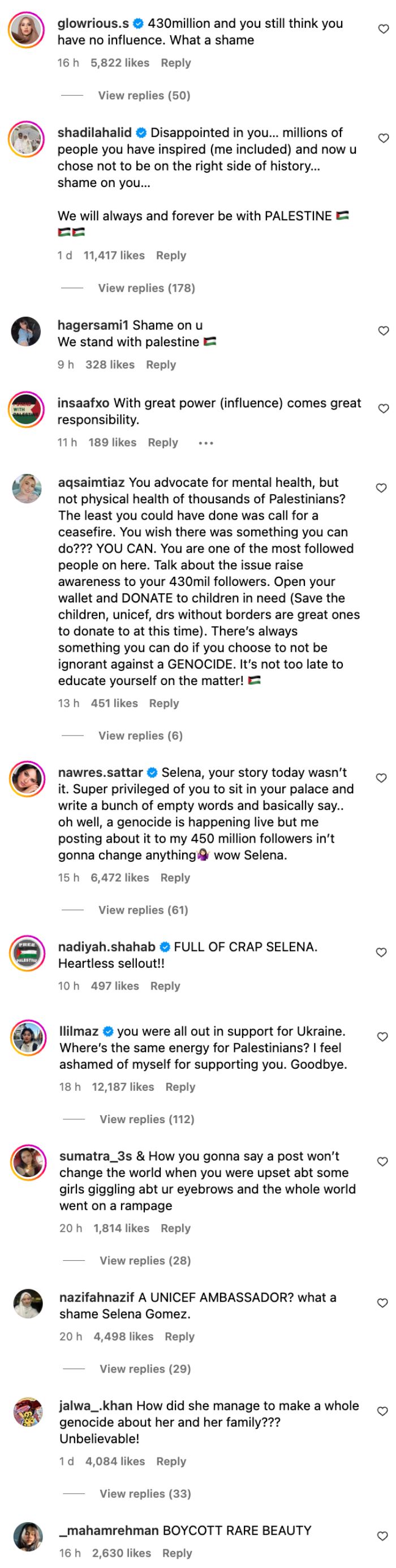 selena gomez diboikot gara-gara neutral isu perang di palestin, “followers je ramai, tapi kecut..”