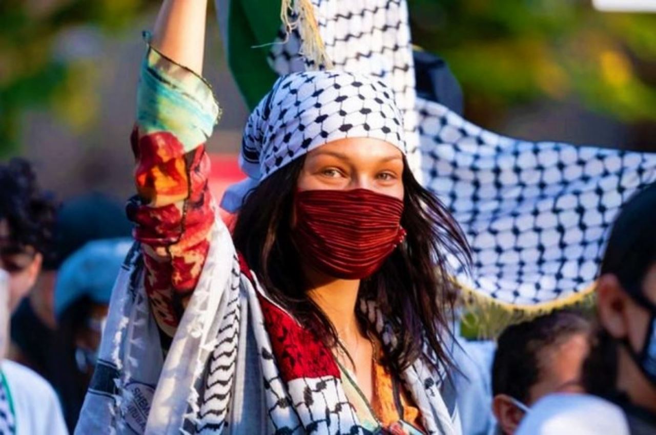 bella hadid akui terima ratusan ugutan bunuh gara-gara lantang kutuk rejim zionis