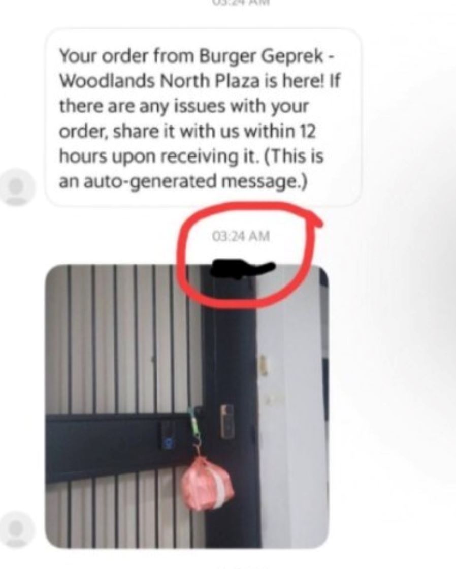 late-night food delivery theft in singapore: cctv captures young teenage boy!