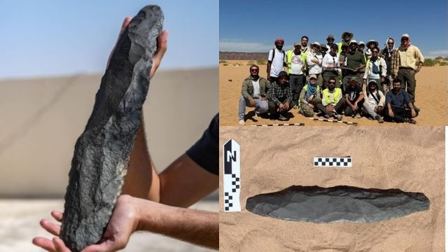 tak sangka temui kapak usia 200,000 tahun di al-ula