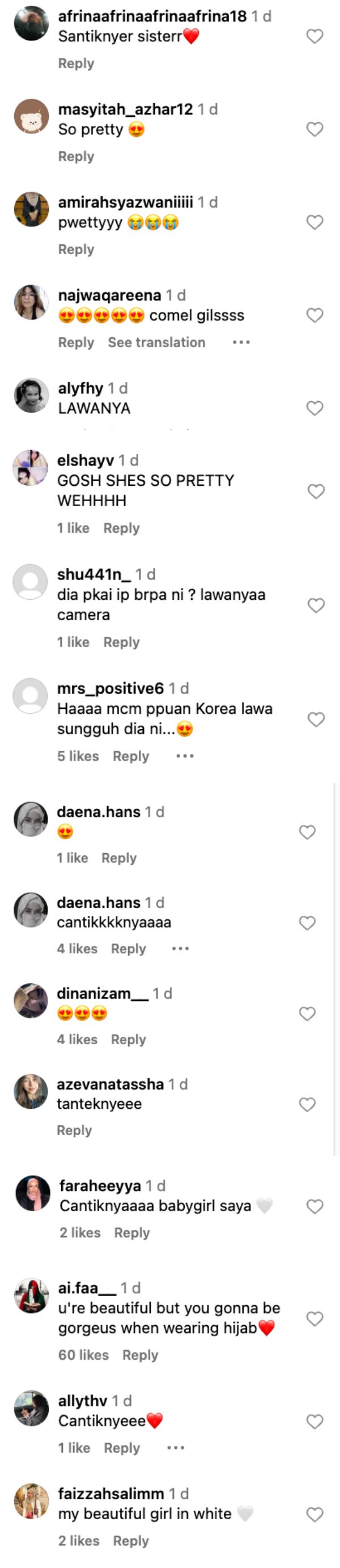 “macam artis korea!,” peminat terpegun lihat isteri haqiem rusli dengan dress pendek putih