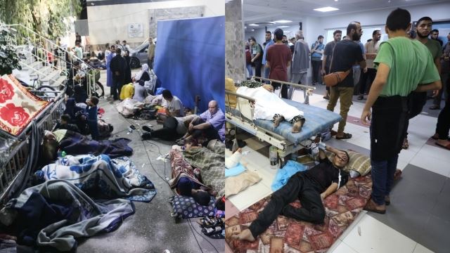 kejam! tentera israel bertindak serang hospital al-shifa