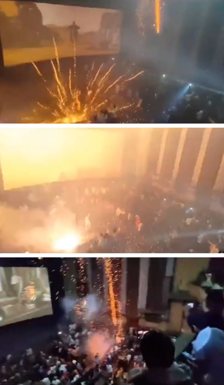 terlalu teruja, peminat salman khan bakar mercun dalam panggung wayang [video]