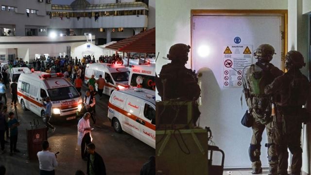 tentera israel ceroboh, paksa 500 pesakit keluar dari hospital al-shifa