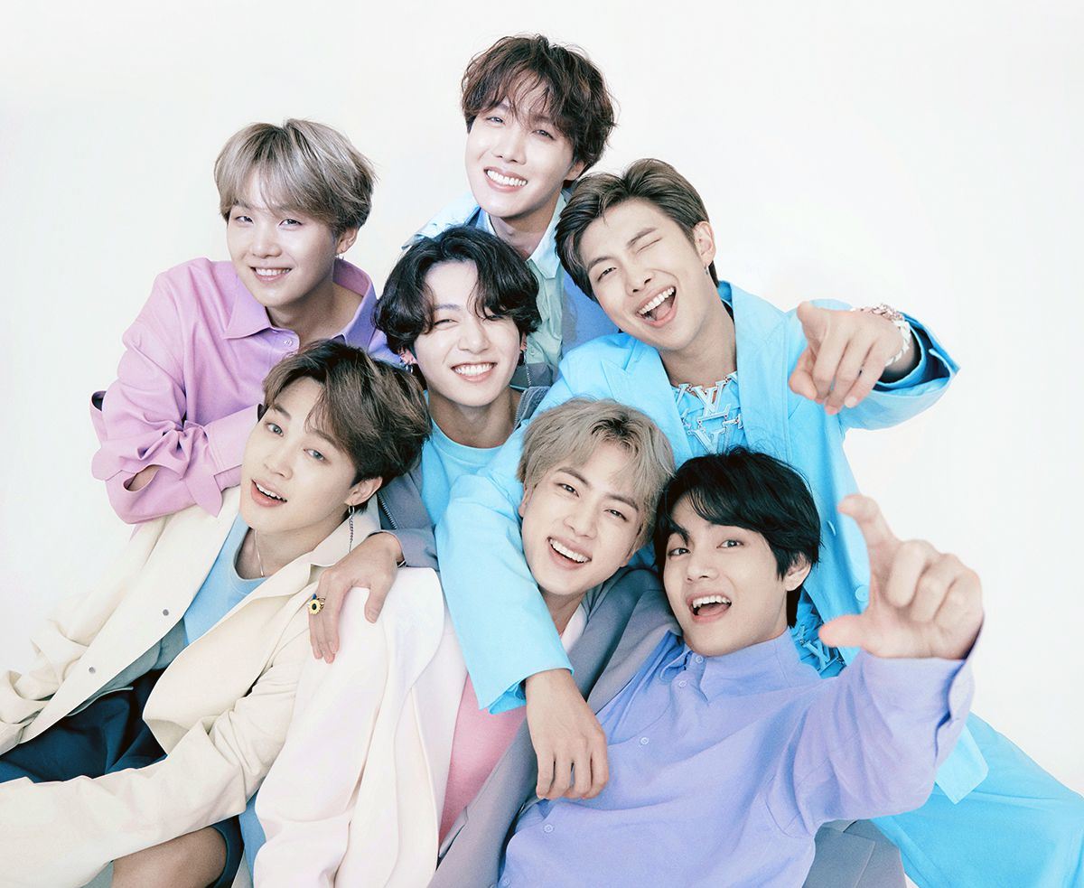 ahli anggota bts jungkook, v, jimin dan rm sedia mulakan khidmat tentera