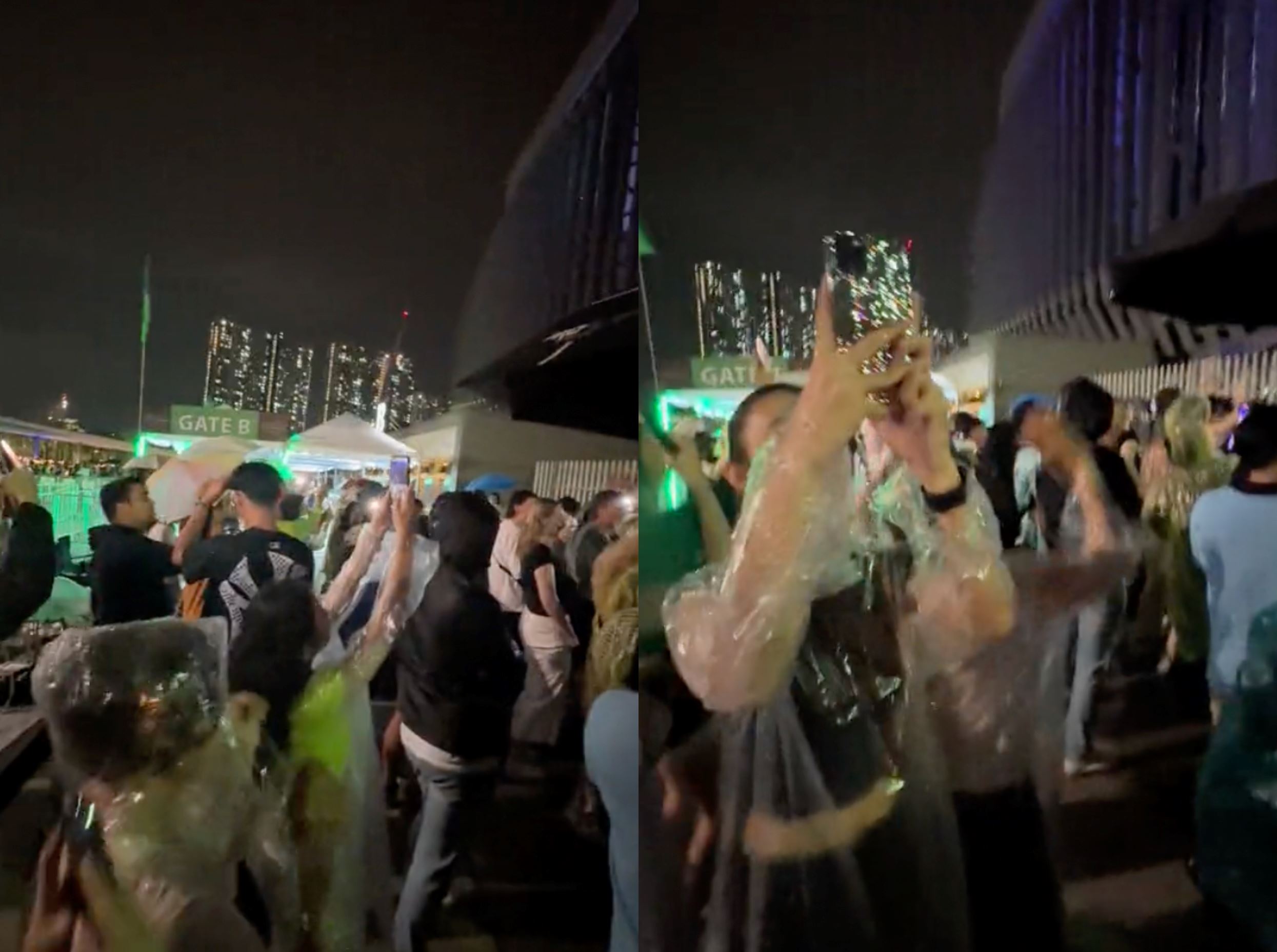 coldplay fans hold their own mini concert outside of stadium after not getting tickets