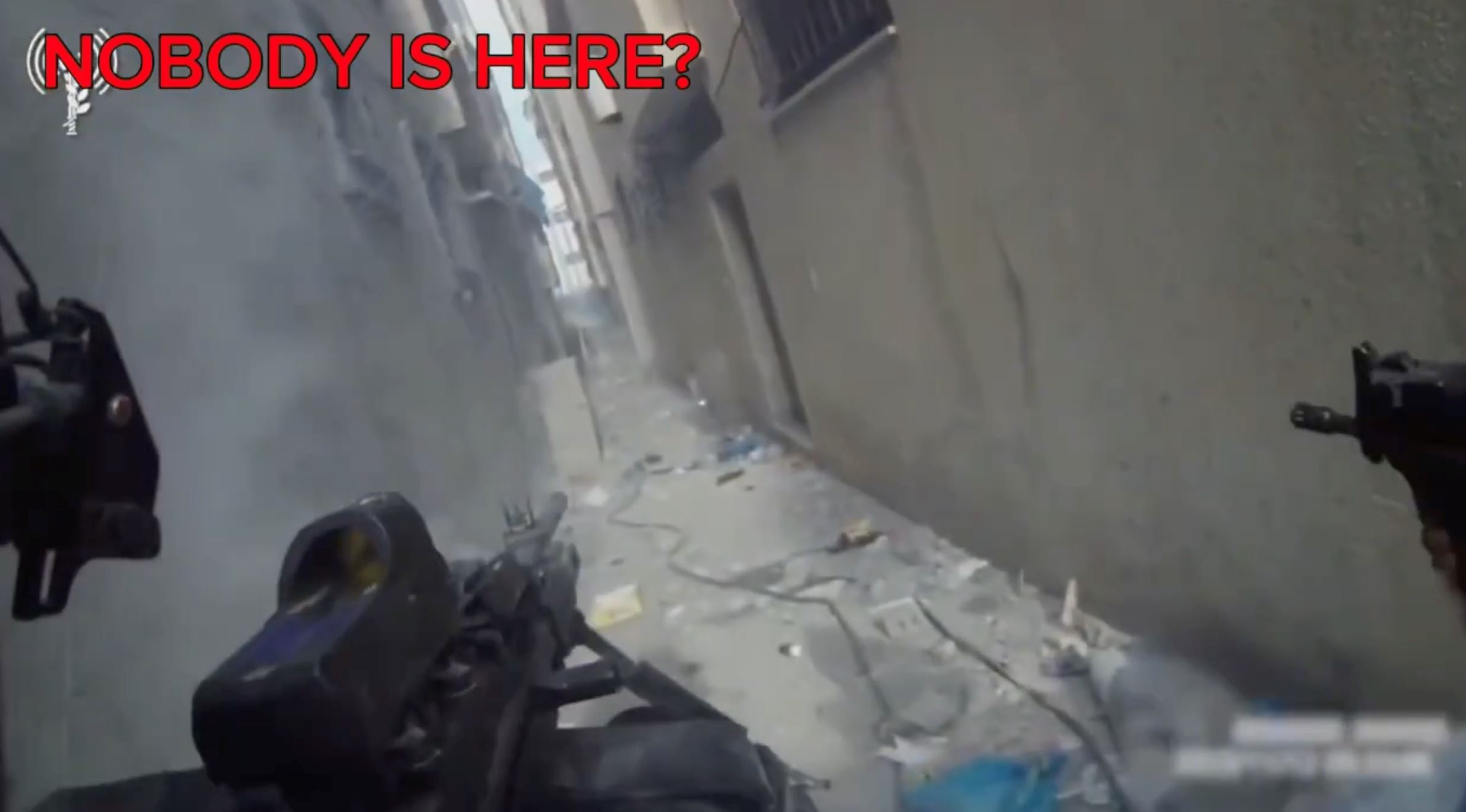 video tentera israel tembak angin masa serang hospital gaza bukti mereka bangsa pengecut