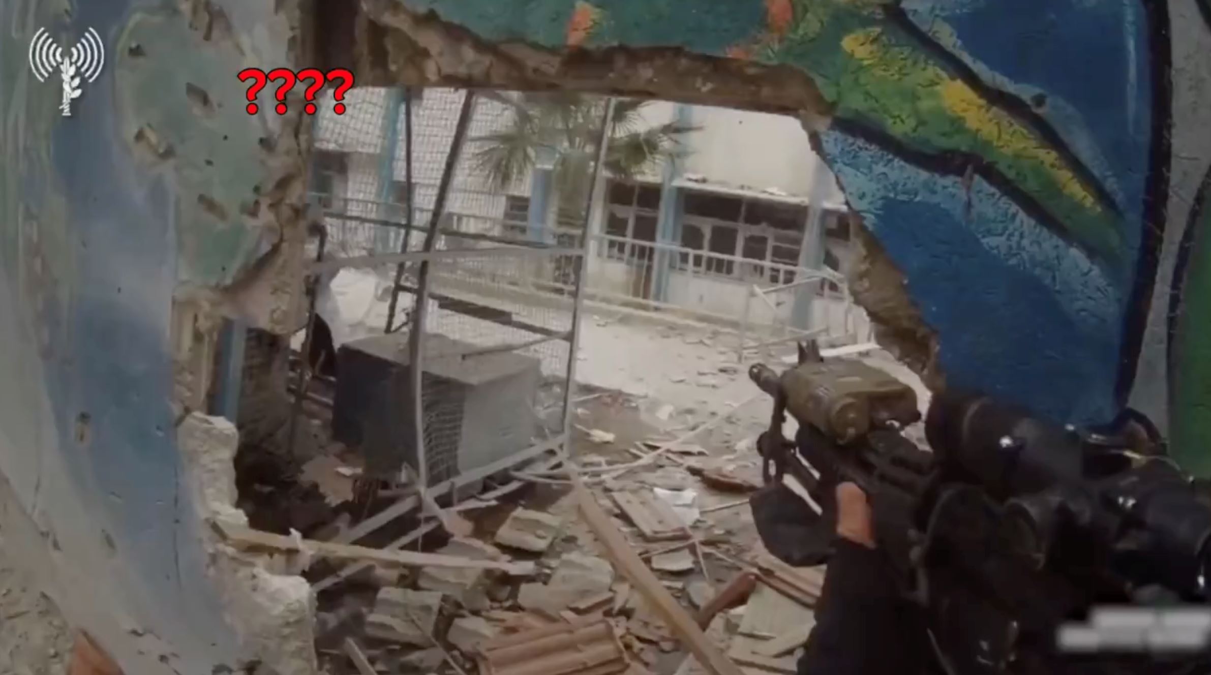 video tentera israel tembak angin masa serang hospital gaza bukti mereka bangsa pengecut