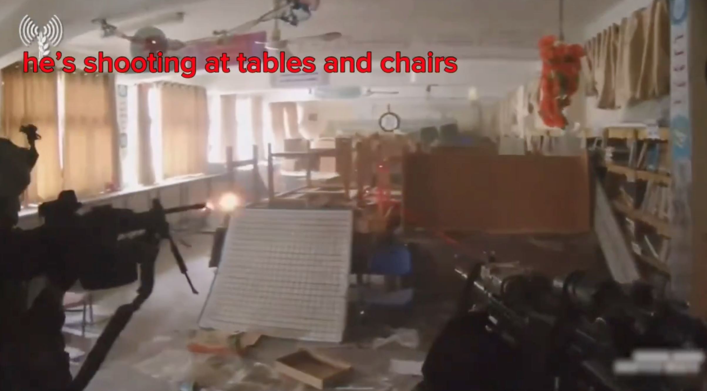 video tentera israel tembak angin masa serang hospital gaza bukti mereka bangsa pengecut