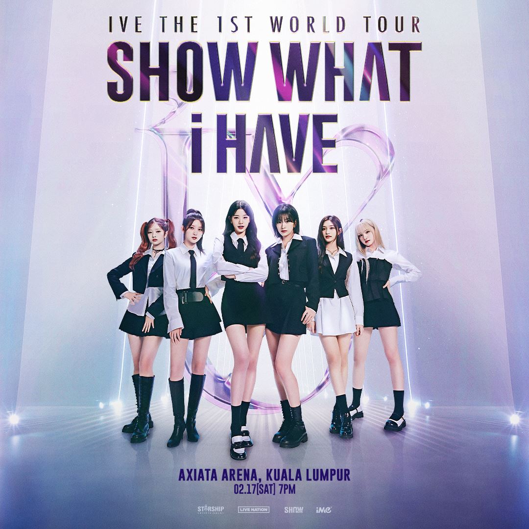 ive要来马开唱啦❗门票将在12月1日中午12点开售🔥