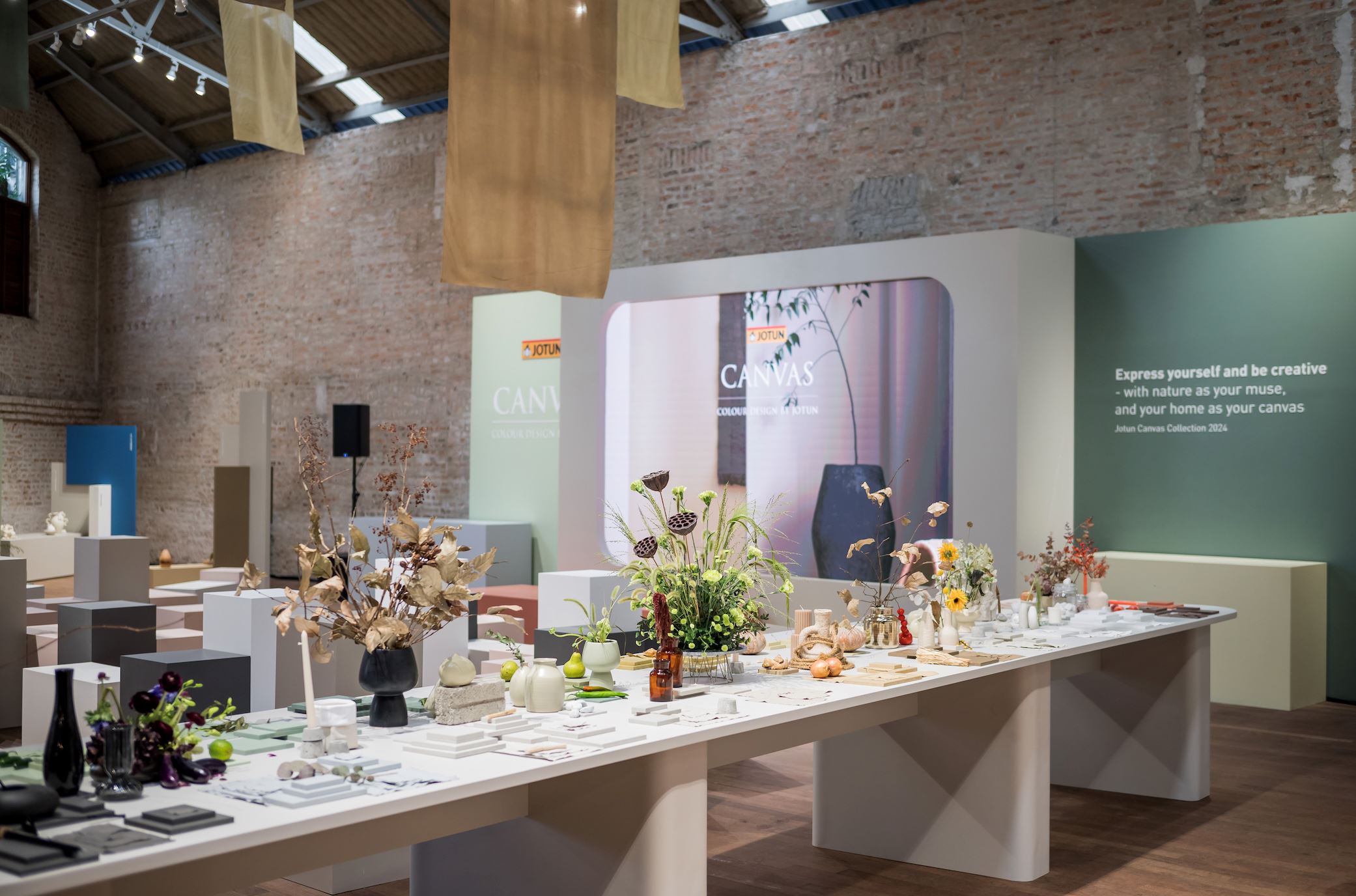 a canvas of unlimited imagination with  jotun's global colour collection 2024