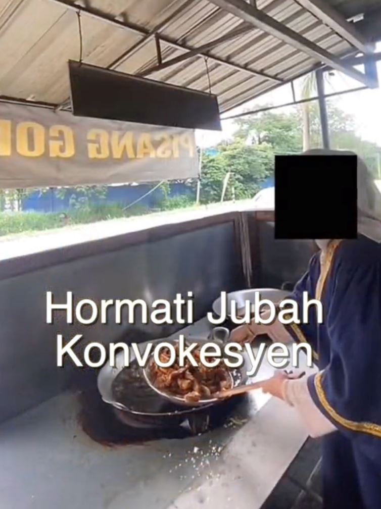 pakat buat ‘content’ guna jubah konvo, ini nasihat naib canselor uitm, “ia simbol ilmu..”