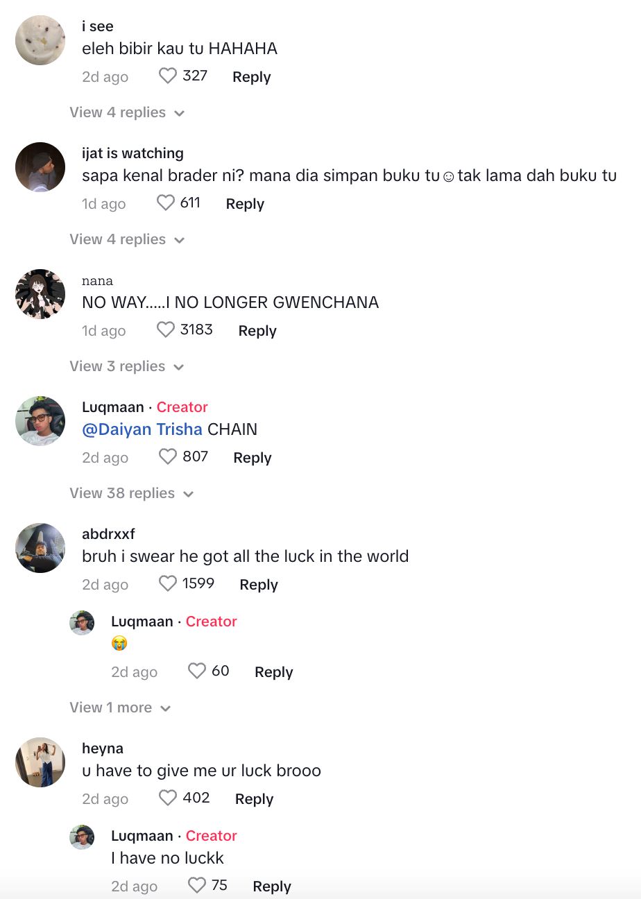 lelaki ini teruja dapat beli buku terakhir ada ciuman daiyan trisha, ramai cemburu [video]