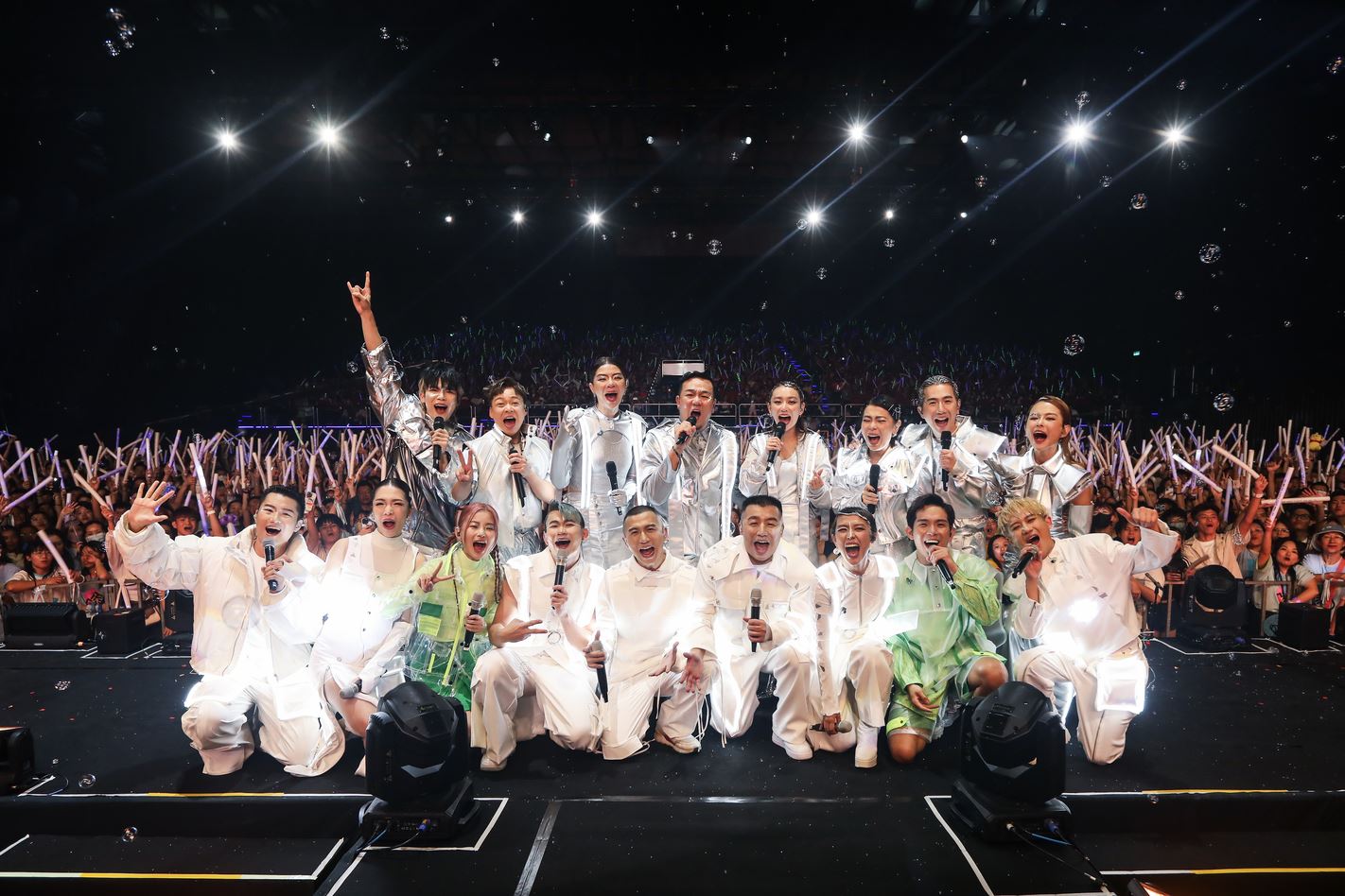 my big show《a.i.23》25周年台庆巨献❗️赵洁莹胡鸿钧惊喜合唱🌟全台dj献唱《每个日常》感动全场