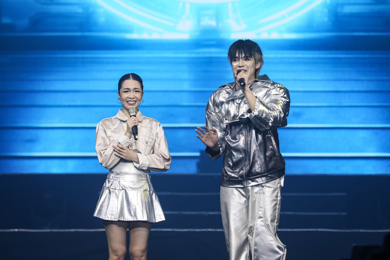 my big show《a.i.23》25周年台庆巨献❗️赵洁莹胡鸿钧惊喜合唱🌟全台dj献唱《每个日常》感动全场