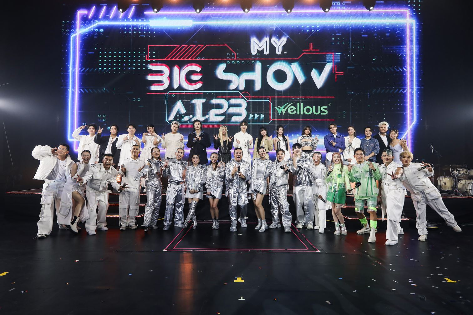 my big show《a.i.23》25周年台庆巨献❗️赵洁莹胡鸿钧惊喜合唱🌟全台dj献唱《每个日常》感动全场