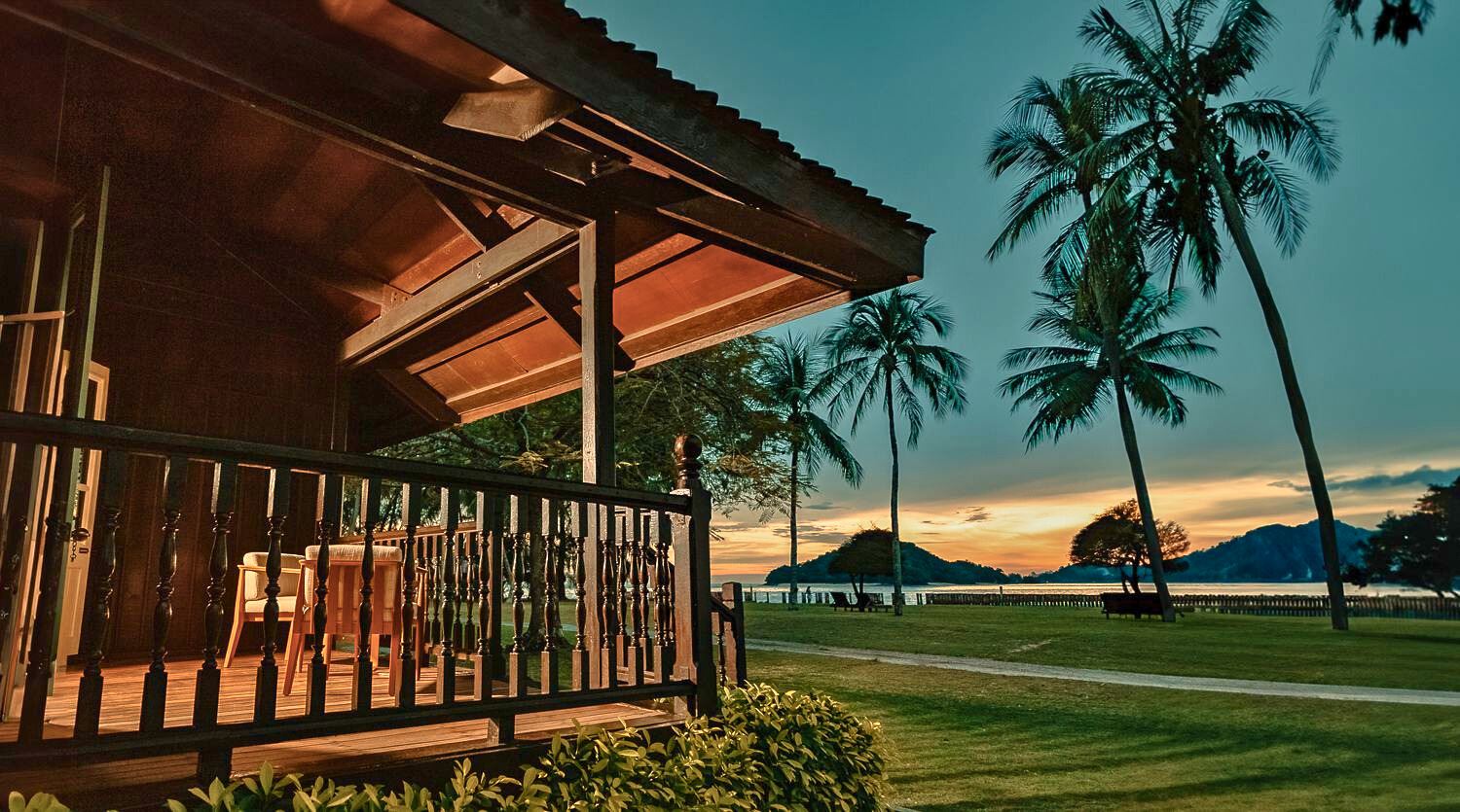 Island view at Pelangi Beach Resort & Spa