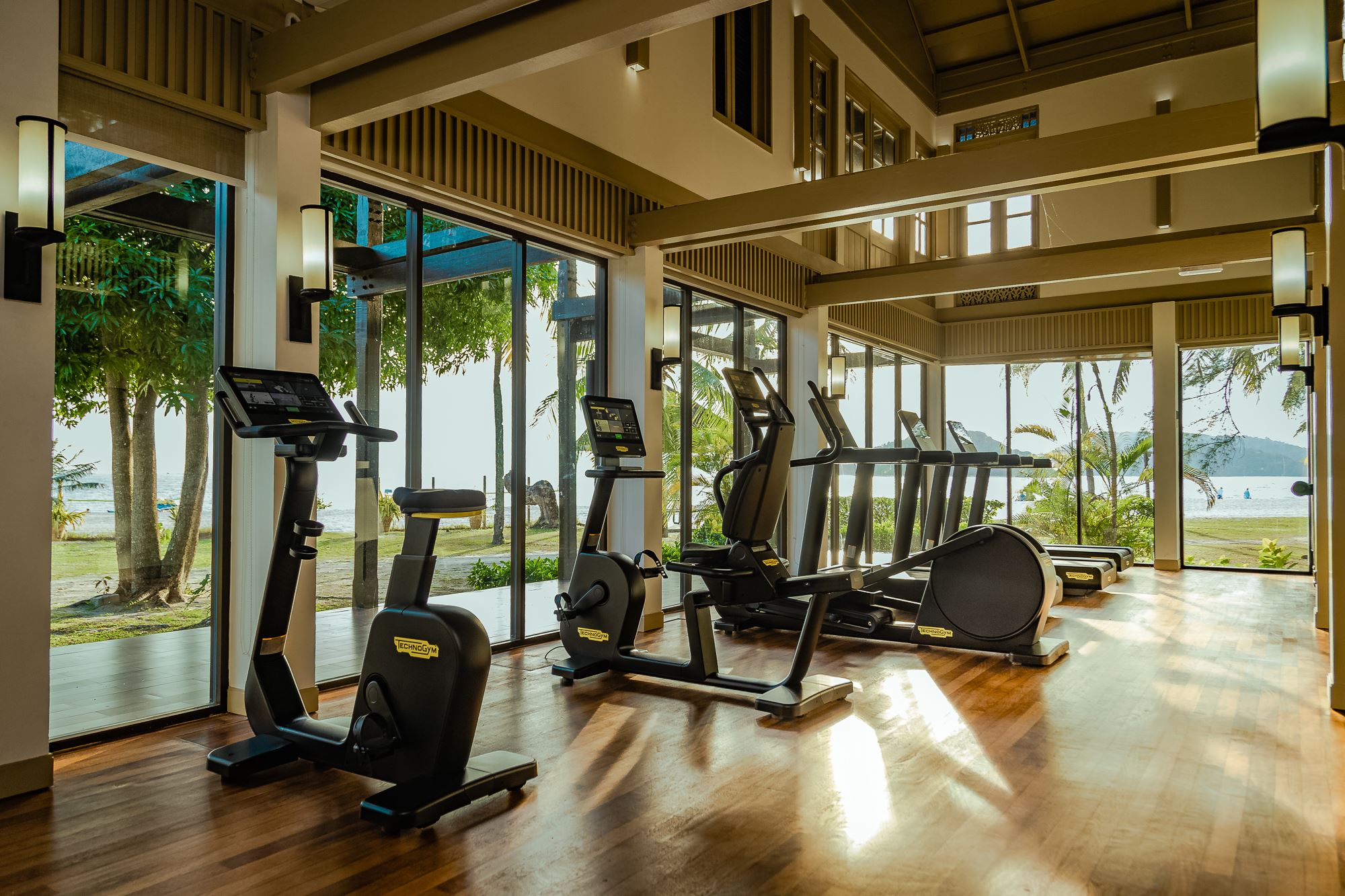 Gym at Pelangi Beach Resort