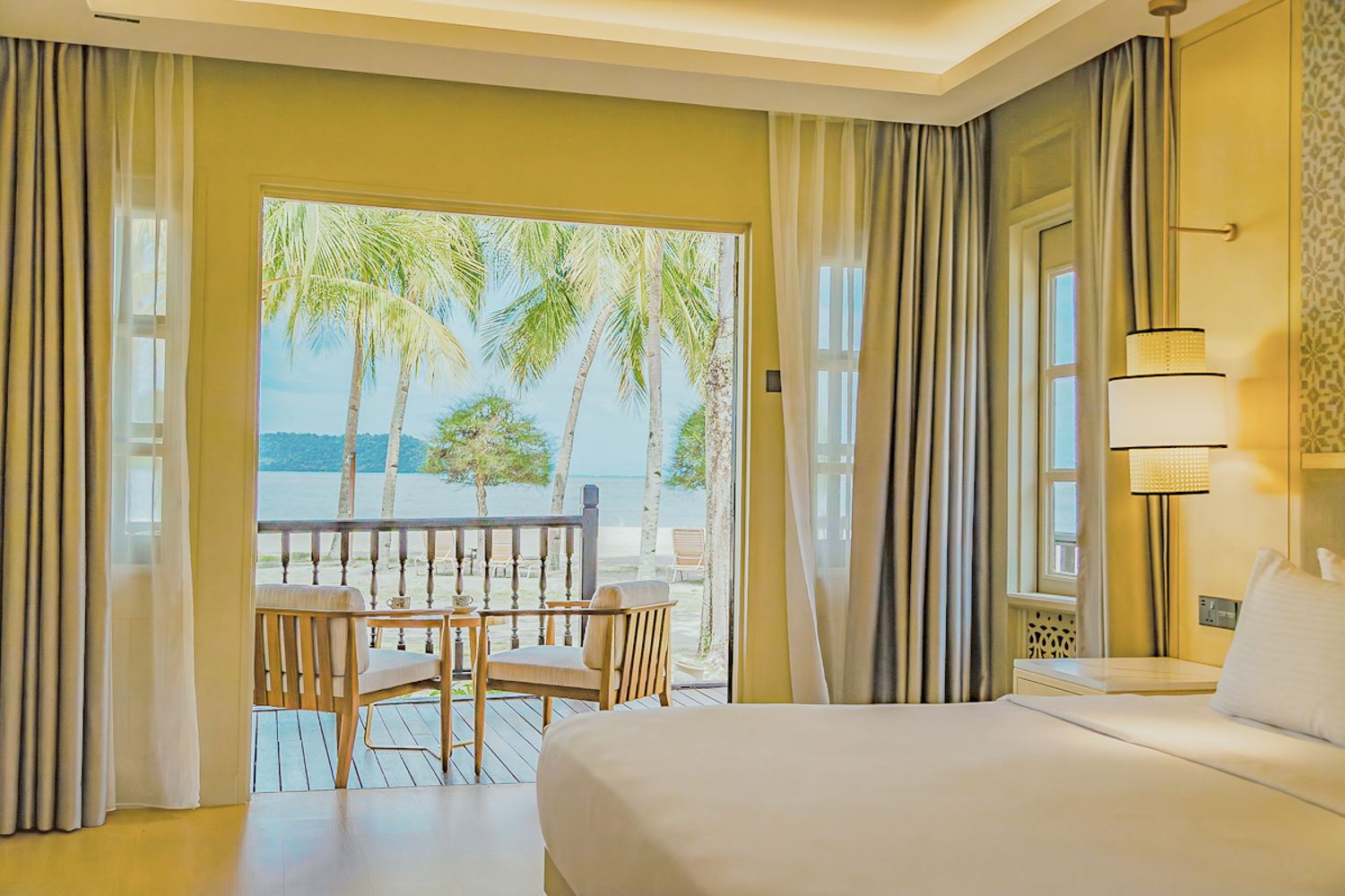 Seaview room at Pelangi Beach Resort & Spa