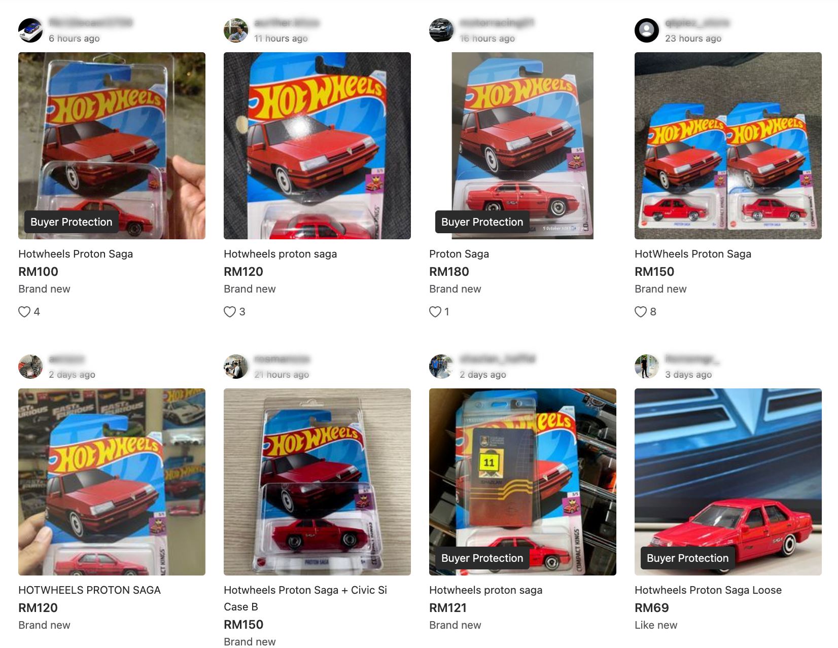 scalpers go viral for snatching up all hotwheels proton saga models and selling them at exorbitant prices