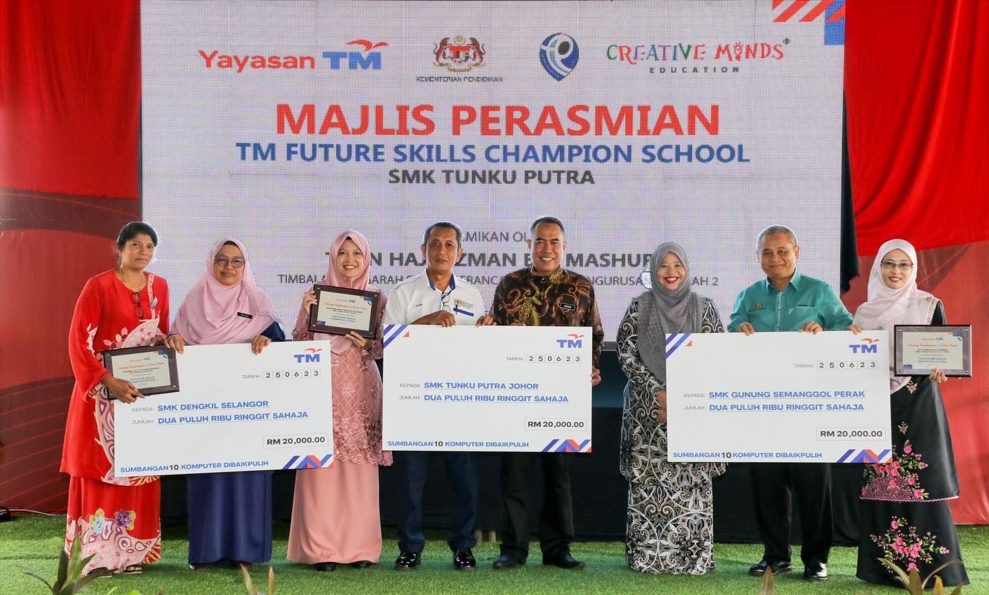 tingkat kemahiran digital pelajar dari keluarga b40, tm future skills diperluaskan