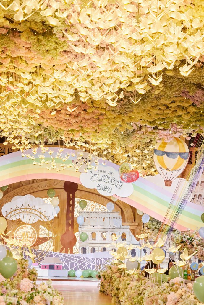 🎂吴尊生日席开22桌请粉丝吃饭🎉像在吃婚宴酒席共8道冷菜10道热菜🤩