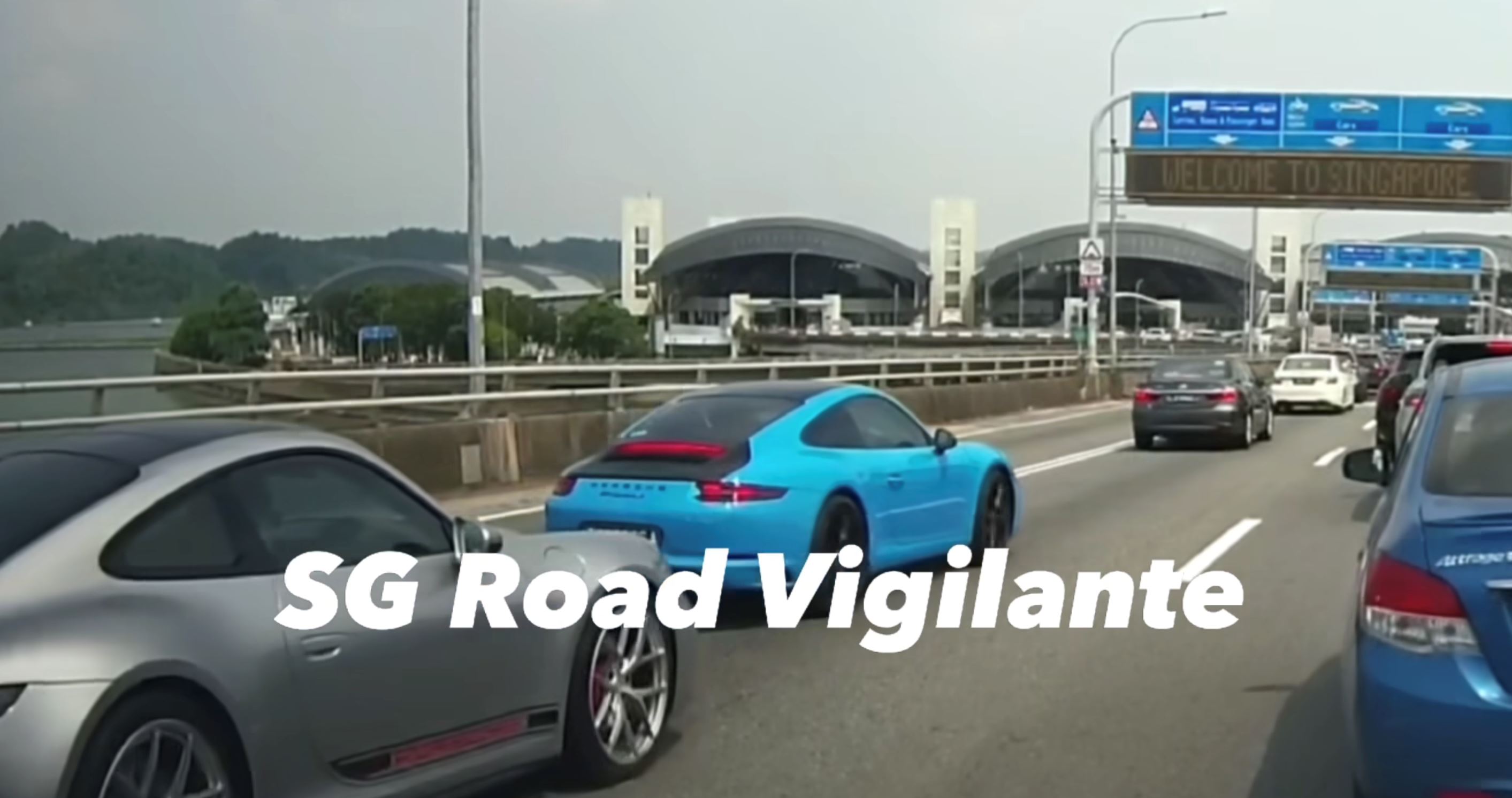 konvoi kereta porsche diarah beratur semula lepas potong barisan, “puas hati tengok..”