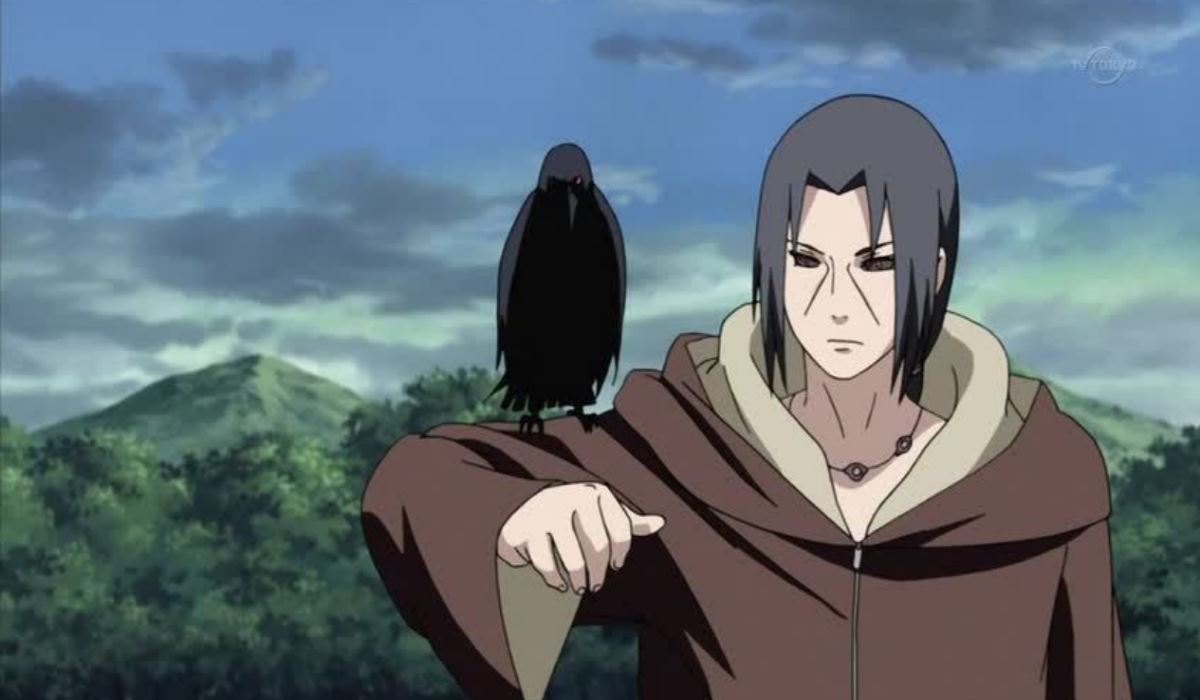 “adik beradik itachi ke?,” video gagak di bahu lelaki tengah makan tular [video]