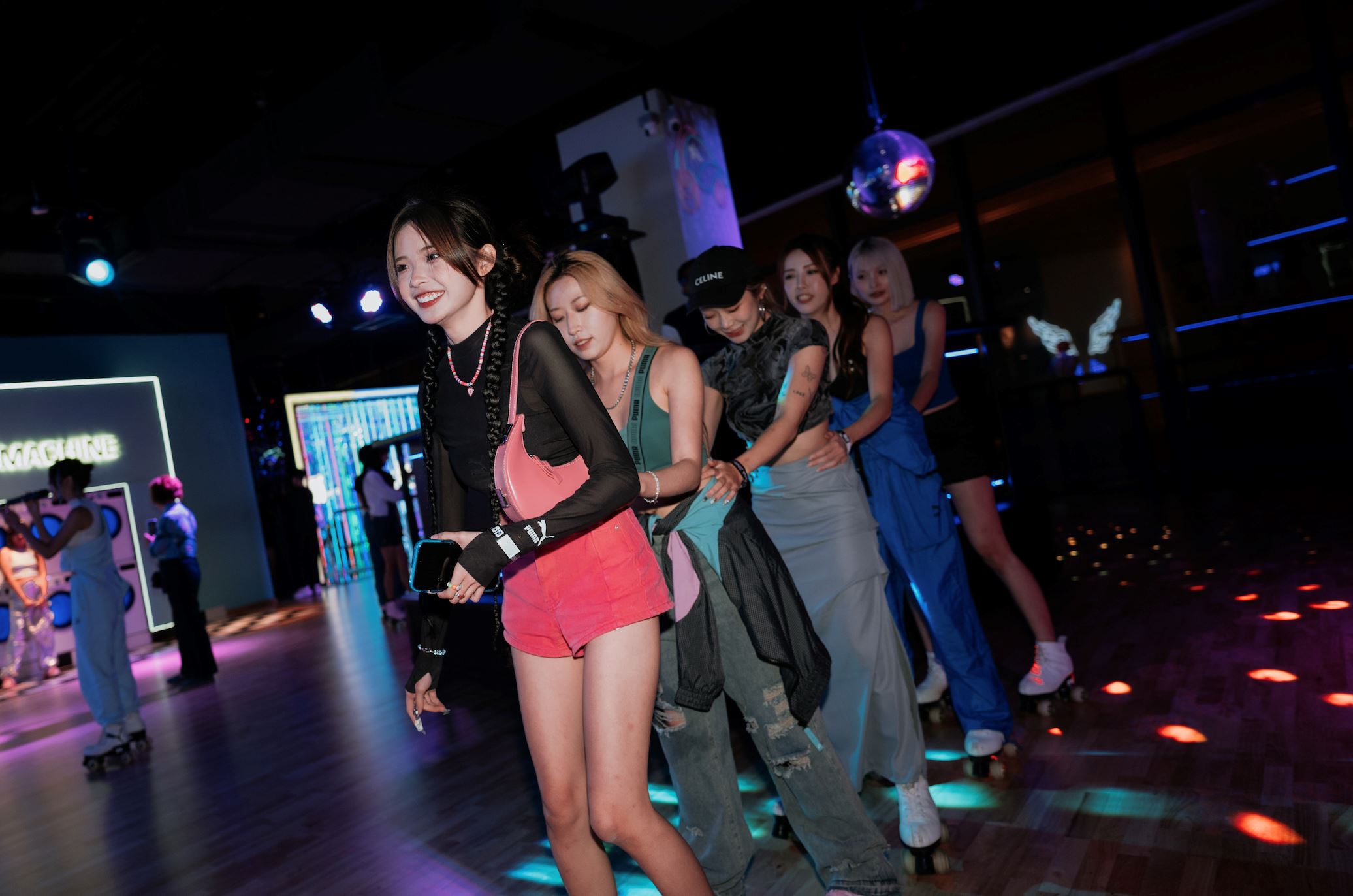 puma x ive flash back party: a retro night where the 2000s rolled back to life!