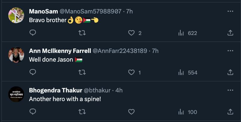 kini tular video jason statham pasang bendera palestine di bonet kereta?