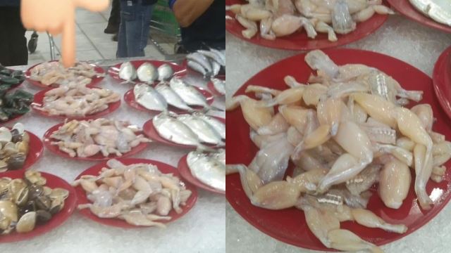 pengguna terkejut pasaraya jual kaki katak sebelah kepak ayam