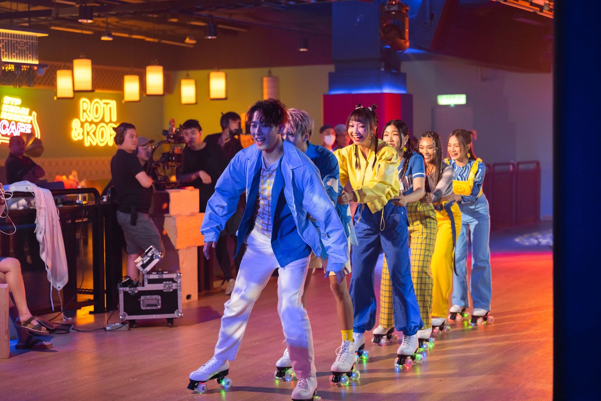 超强新人联乘组合te3n🔥全体团员为拍新歌《不一 young》mv 伤痕累累🌟