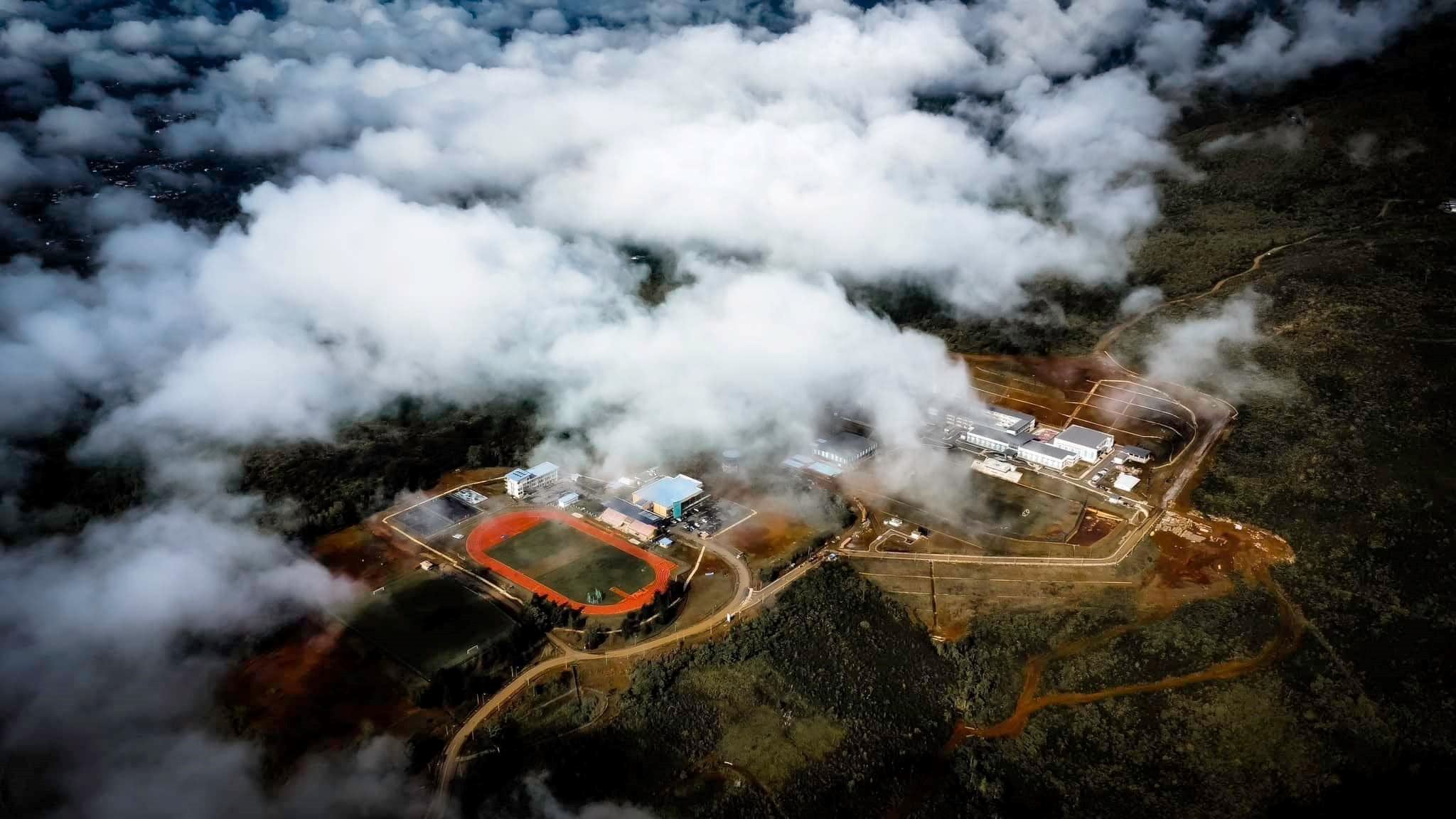 view gunung kinabalu, mrsm tertinggi di malaysia siap dibina [foto]