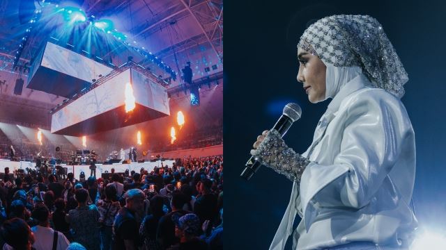 ella bersolidariti bersama 14,000 orang peminat, berhibur sambil beramal untuk palestin