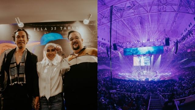 ella bersolidariti bersama 14,000 orang peminat, berhibur sambil beramal untuk palestin