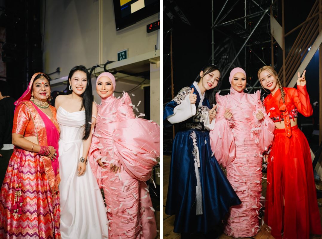 aina abdul mendunia, julang nama malaysia pada ‘abu tv song festival 2023’ di korea selatan