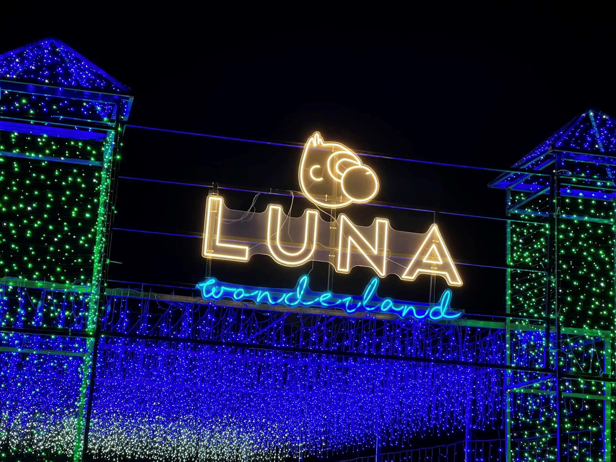 luna light wonderland巡回展❗全马最大的led灯光秀🔥