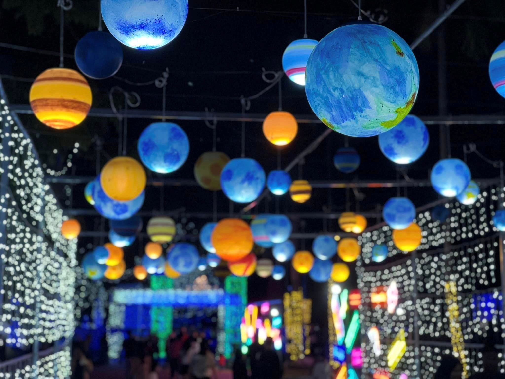 luna light wonderland巡回展❗全马最大的led灯光秀🔥