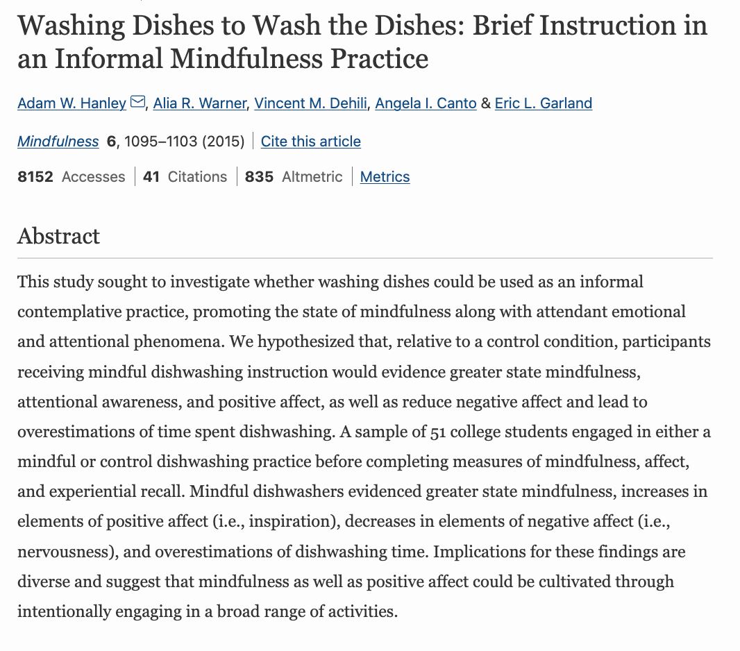 cuci pinggan kurangkan stress 75% dan beri inspirasi 25% - kajian universiti florida