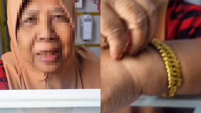 demi laptop anak, wanita sanggup gadai gelang emas pemberian suami