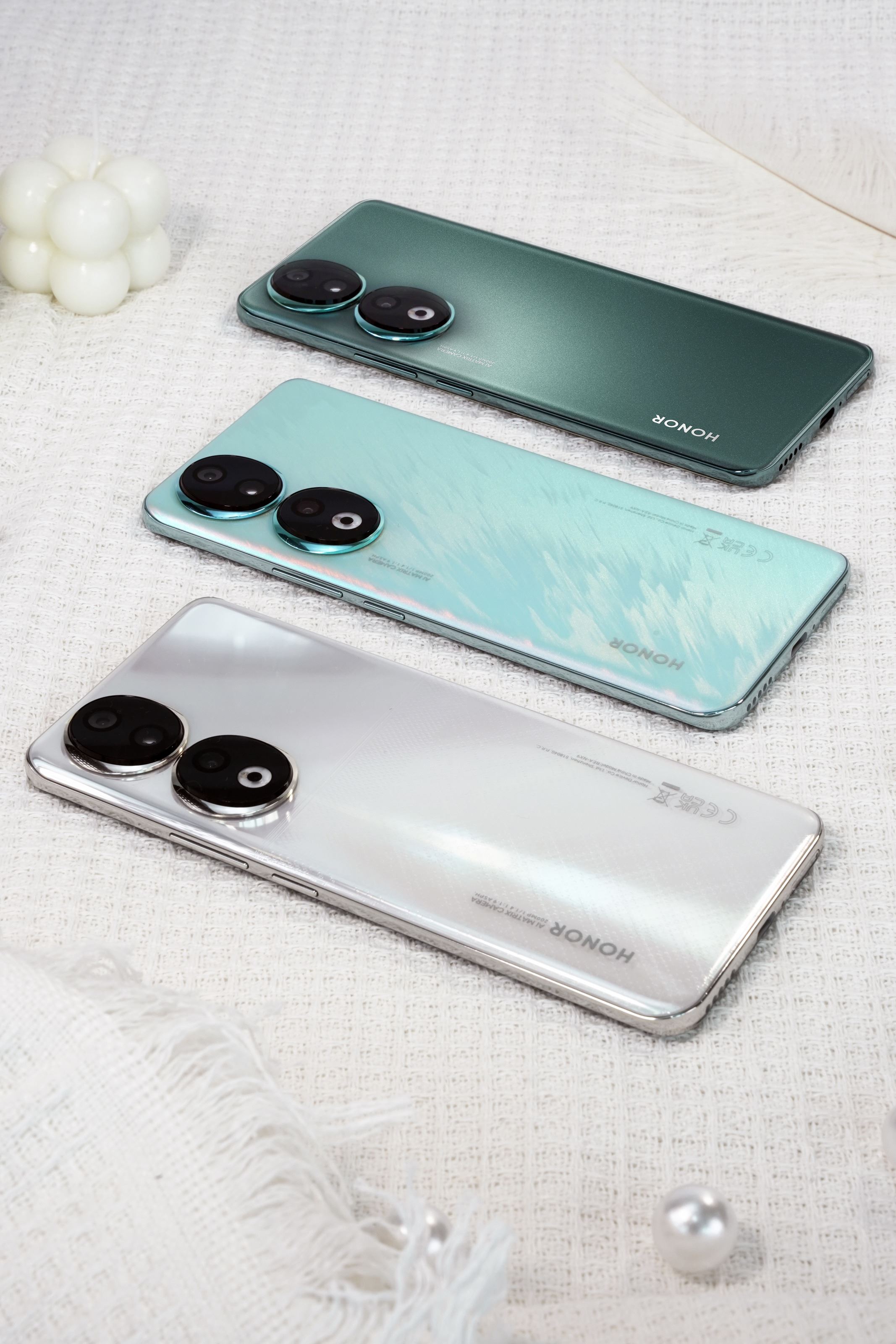 HONOR 90 in different colors