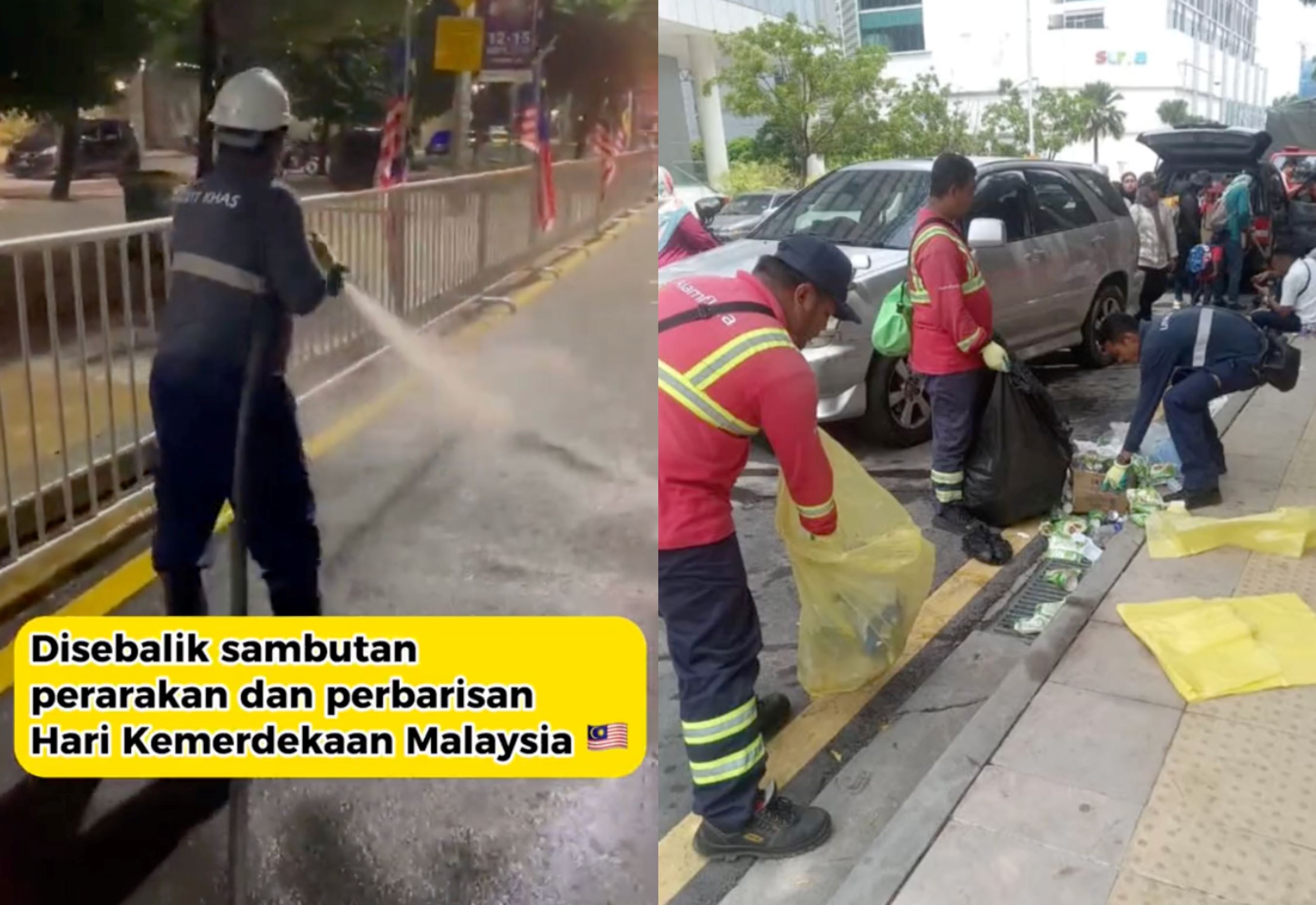 merdeka day cleanup: nearly 20 tonnes of waste cleared by alam flora in putrajaya