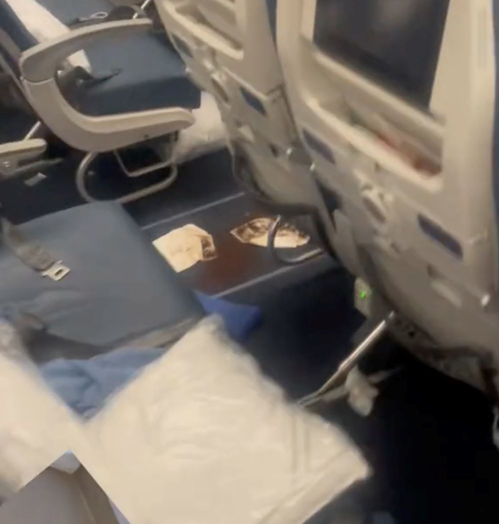 pesawat buat pendaratan cemas gara-gara ada penumpang tercirit atas kapal